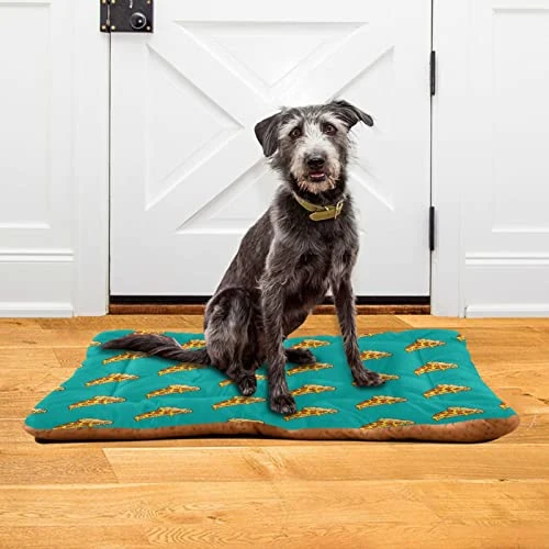 Food Pizza Dog Bed Cat Bed Soft Comfortable Pet Bed Non-Slip Calming Kennel Pad For Small Medium Large Dogs Cats 2116374 6 Food Pizza Dog Bed Cat Bed Soft Comfortable Pet Bed Non-Slip Calming Kennel Pad For Small Medium Large Dogs Cats 2116374 - Image 4