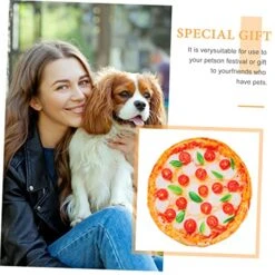 3 Pcs Mattress Mat Winter Machine Bed Bacon Comfortable Soft Round Orange Cozy For Warm Kennel Sleeping Cat Printing Pizza Portable Nest Pattern Puppy Plush Design Cute Pad 13 3 Pcs Mattress Mat Winter Machine Bed Bacon Comfortable Soft Round Orange Cozy For Warm Kennel Sleeping Cat Printing Pizza Portable Nest Pattern Puppy Plush Design Cute Pad -Zoo Shop 51XHuM3WjUL