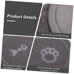 BCOATH Silica Cat Litter 2 Pcs Cat Litter Mat Dog Treat Toy Toys Cat Scratching Toy Pets Pads Dog Water Cushion Nonslip Dish Pads Cat Mat Cat Feeding Pad Claw Grinding Mat Food Food Toy 13 BCOATH Silica Cat Litter 2 Pcs Cat Litter Mat Dog Treat Toy Toys Cat Scratching Toy Pets Pads Dog Water Cushion Nonslip Dish Pads Cat Mat Cat Feeding Pad Claw Grinding Mat Food Food Toy -Zoo Shop 51XWmAeCwbL
