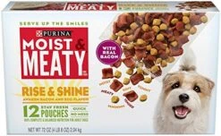 Purina Moist And Meaty Steak Flavor Soft Dog Food Pouches - 36 Ct. Pouch -Zoo Shop 51XfPjH7qiL. AC