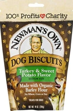 Newman'S Own Dog Biscuits, Peanut Butter Formula - Medium, 10-Oz. (Pack Of 6) -Zoo Shop 51XnE0HjBCL. AC