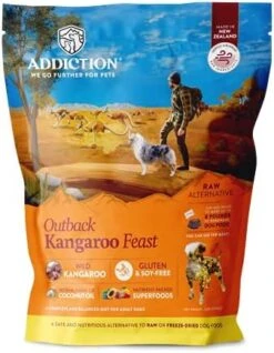 Addiction Homestyle Venison & Cranberry Dinner Raw Alternative Dog Food - Gently Air-Dried Complete Meal Or Dog Food Topper For Digestive And Skin And Coat Health, 2 Lb -Zoo Shop 51Y9R15xCJL. AC