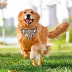 GENERIC Funny Retro Pattern With Cats Dog Bandana,Dog Bandanas Triangle Bibs Scarf Accessories Minimal Head Cicumference -Zoo Shop 51Ya8KWnDUL