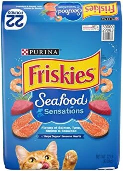 Purina Friskies Dry Cat Food, Seafood Sensations - 22 Lb. Bag 14 Purina Friskies Dry Cat Food, Seafood Sensations - 22 Lb. Bag -Zoo Shop 51YbI8ygMUL. AC