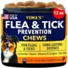 Flea And Tick Prevention For Dogs Chewables - All Natural Dog Flea & Tick Control - For All Breed Sizes, Coriander, Neem. Flax Seed And Vitamins Complex For Flea And Tick Prevention For Dogs -Zoo Shop 51YlF7jj6kL