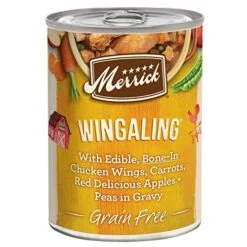 Merrick Grain Free Wet Dog Food Wingaling - (12) 12.7 Oz. Cans (Adult Favorites)