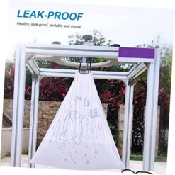 Healeved 69pcs Portable Garbage Bag Plastic Food Container Pet Food Container Food Containers Disposable Tall Kitchen Garbage Bags Cat Poop Container Kitchen Bags New Imported Hdpe Large -Zoo Shop 51ZMfHdiAsL