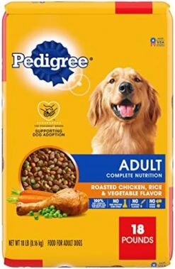 Pedigree Complete Nutrition Adult Dry Dog Food Roasted Chicken, Rice & Vegetable Flavor Dog Kibble, 40 Lb. Bag -Zoo Shop 51ZaK9fVmUL. AC