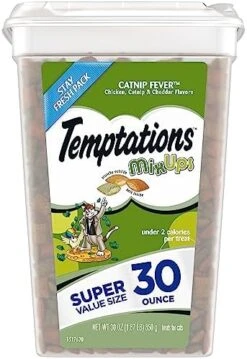 Temptations Mixups Cat Treats Catnip Fever Flavor, (10) 6.3 Oz. Pouches -Zoo Shop 51Zb5AiZWkL. AC