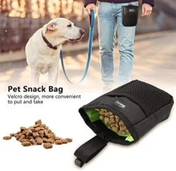 2 Pcs Dog Treat Pouch Pet Trainning Waist Bag Portable Food Snack Small Item Storage Holder Bag Hook Design Pet Training Reward Pouch Bait Bag Mini Doggie Puppy Bird Snack Carrier Container Pockets -Zoo Shop 51ZcIh2E4OL