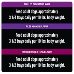 CESAR Wet Dog Food Classic Loaf In Sauce Grilled Chicken, Filet Mignon, Porterhouse Steak, Beef, Chicken & Liver And Turkey Variety Pack (36) 3.5 Oz. Easy Peel Trays 20 CESAR Wet Dog Food Classic Loaf In Sauce Grilled Chicken, Filet Mignon, Porterhouse Steak, Beef, Chicken & Liver And Turkey Variety Pack (36) 3.5 Oz. Easy Peel Trays -Zoo Shop 51ZkJQcVgvS