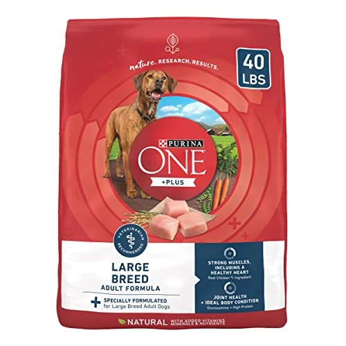 Purina ONE Plus Large Breed Adult Dog Food Dry Formula - 40 Lb. Bag 3 Purina ONE Plus Large Breed Adult Dog Food Dry Formula - 40 Lb. Bag