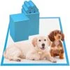 Bulubaky Upgrade Leak-Proof Pet Training And Puppy Pads, Jumbo 36"x36" Pee Pads For Dogs With Thicken Polymer Heavy Absorbency, Quick Dry Disposable Pee Pads For Cats Dogs Rabbit Parrots -Zoo Shop 51a93P5q4KL