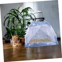 Pet Tent Small Animal Playpen Tent For Outdoor Indoor Tent For Dog Folding Tent Cat Bed House Dog Cozy Cave Pet Supplies Pet House Cat Nest Puppy Glass Fiber Food -Zoo Shop 51aBQuB1udL