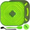 Dogginmen Dog Lick Mat,Licking Mat For Large Medium Small Dogs And Cats Crate,Interactive 7.1" Large Size Lick Mats For Crate Training,Reduce Anxiety And Boredom,Dog Lick Mat Treat For Peanut Butter -Zoo Shop 51aM0U4NMyL