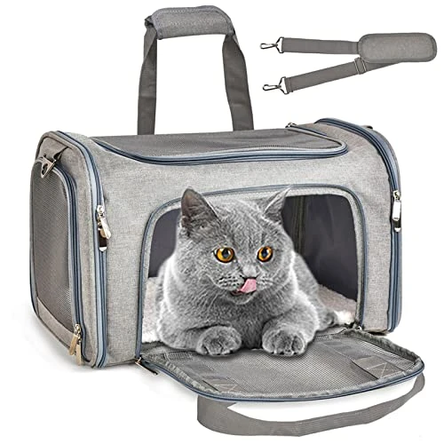 LEFEDA Dog Backpack Cat Transport Bag Pet Transport Bag Travel Bags Carrier For Cats Dog Accessories Pet Backpack Carrier (Color : Pink, Size : 50x34x34cm) 4 LEFEDA Dog Backpack Cat Transport Bag Pet Transport Bag Travel Bags Carrier For Cats Dog Accessories Pet Backpack Carrier (Color : Pink, Size : 50x34x34cm) - Image 2