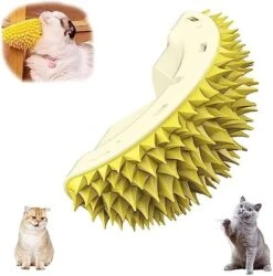 ZOVALI Durian Multifunctional Toys,Durian Cat Scratcher, Cat Scratcher Durian Comb, Massaging And Removing Floating Hair Cat Dog Mint Toys (Green+Yellow) 17 ZOVALI Durian Multifunctional Toys,Durian Cat Scratcher, Cat Scratcher Durian Comb, Massaging And Removing Floating Hair Cat Dog Mint Toys (Green+Yellow) -Zoo Shop 51admy3AJ4L. AC