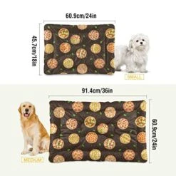 Food Pizza Dog Bed Cat Bed Soft Comfortable Pet Bed Non-Slip Calming Kennel Pad For Small Medium Large Dogs Cats 2116504 12 Food Pizza Dog Bed Cat Bed Soft Comfortable Pet Bed Non-Slip Calming Kennel Pad For Small Medium Large Dogs Cats 2116504 -Zoo Shop 51ag4mYefqL