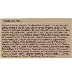 Castor And Pollux ORGANIX Organic Dog Food, Chicken And Oatmeal Recipe Dry Dog Food - 10 Lb. Bag -Zoo Shop 51atOfpxM4L