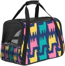Pet Carrier American Delicious Fat Food Pattern Soft-Sided Pet Travel Carriers For Cats,Dogs Puppy Comfort Portable Foldable Pet Bag Airline Approved -Zoo Shop 51auuCWlmJL. AC