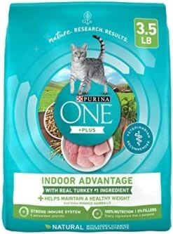 Purina ONE Natural, Low Fat, Weight Control, Indoor Dry Cat Food, +Plus Indoor Advantage - 16 Lb. Bag 22 Purina ONE Natural, Low Fat, Weight Control, Indoor Dry Cat Food, +Plus Indoor Advantage - 16 Lb. Bag -Zoo Shop 51b6LVeRYL. AC