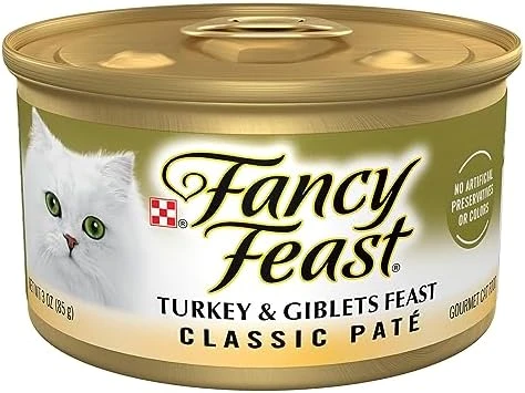 Purina Fancy Feast Classic Grain Free Wet Cat Food Pate - (24) 3 Oz. Cans 13 Purina Fancy Feast Classic Grain Free Wet Cat Food Pate - (24) 3 Oz. Cans - Image 11