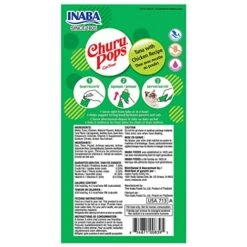 INABA Churu Pops Moist And Chewy Cat Treat Tuna With Chicken Recipe 24 Tubes -Zoo Shop 51bGSvlYO4L