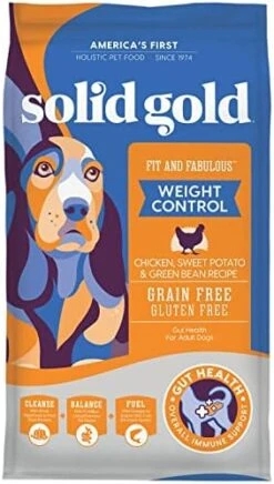 Solid Gold Fit And Fabulous Dog Food - Dry Dog Food For Weight Control - Digestive Probiotics For Dogs - Grain & Gluten Free - High Fiber & Low Fat - Omega, Superfood & Antioxidant Support -Zoo Shop 51bNiWh2aHL. AC 1