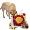 LuckyBlu Pet Sniffing Pad Training Dog Blanket Slow Food Puzzle Blanket Pet Supplies -Zoo Shop 51bXwSokNDL