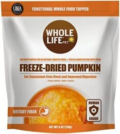 Whole Life Pet Pumpkin Powder For Dogs And Cats. Firms Stool, Relieves Diarrhea. Mix With Water For Instant Puree. No Mess Or Waste From Cans. Human Grade Quality -Zoo Shop 51bgaF4n2KL. AC