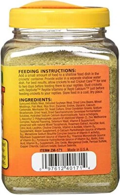Zoo Med Natural Cricket Care 10 Oz - Pack Of 10