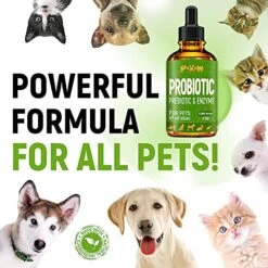 Probiotic For Dogs With Natural Digestive Enzymes. A Prebiotics + Digestive Enzyme Product For Dogs + Pumpkin. 120 Servings. Diarrhea & Upset Stomach Relief + Gas, Constipation, And Allergy Relief. 11 Probiotic For Dogs With Natural Digestive Enzymes. A Prebiotics + Digestive Enzyme Product For Dogs + Pumpkin. 120 Servings. Diarrhea & Upset Stomach Relief + Gas, Constipation, And Allergy Relief. -Zoo Shop 51bv7AzcCVL