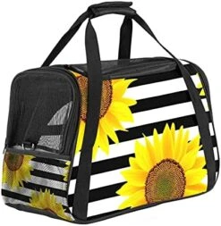 Pet Carrier Japanese Cuisine Sushi Octopus Sashimi Seafoods Pattern Soft-Sided Pet Travel Carriers For Cats,Dogs Puppy Comfort Portable Foldable Pet Bag Airline Approved -Zoo Shop 51cHe92k4kS. AC