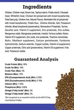 Tender & True Antibiotic-Free Chicken & Brown Rice Recipe Dog Food, 4 Lb -Zoo Shop 51co7ZRlRoL