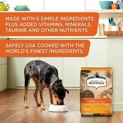Rachael Ray Nutrish Limited Ingredient Lamb Meal & Brown Rice Recipe, Dry Dog Food, 14 Pound Bag (Packaging Design May Vary) -Zoo Shop 51d0J9QjuUS