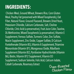 Greenies Feline Adult Natural Dental Care Cat Treats Bundle- Oven Roasted Chicken, Savory Salmon And Catnip Flavored 4.6 Oz. Pouch -Zoo Shop 51d0JNvHljL