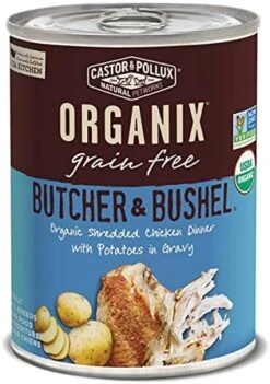 Castor & Pollux Organix Tiny Feasts Grain Free Wet Dog Food (12) 3.5 Oz Tubs -Zoo Shop 51d8csbACL. AC