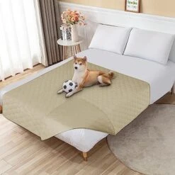 Furrybaby Waterproof Dog Bed Cover For Dog Beds & Furniture Machine Washable Waterproof Dog Blanket Anti Slip Couch Protector For Dogs Cats And Other Pets (Dark Grey, 82x102inch) -Zoo Shop 51dPhCMlvnL. AC