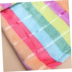 Balacoo 3pcs Small Rainbow Pet Pad Bed Puppy Golden - Retriever Flannel Cats Sleep Dog Mat For Animals Washable Cat Colorful Warm Soft Size Fleece Cushion Blankets Dogs And Autumn -Zoo Shop 51deLPoWmhL