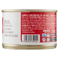 LQNQ ADoC Dog Cibo Umido Per Cani Mix 4 - Trancetti Di Tonnetto, Filetti Di Pollo, Anatra E Manzo - 24 Lattine Da 170gr -Zoo Shop 51deg4biMzL