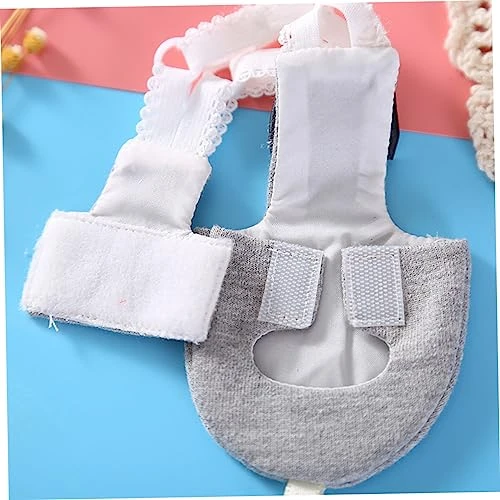 POPETPOP 3pcs Pet Clothes Parakeet Pet Harness Bird Diaper Cockatiel Pigeon Diaper Bird Fight Suit For Cockatiel Bird Pant Pet Pilot Clothing Lining Suite Set Small Dark Grey Fighting Bird 4 POPETPOP 3pcs Pet Clothes Parakeet Pet Harness Bird Diaper Cockatiel Pigeon Diaper Bird Fight Suit For Cockatiel Bird Pant Pet Pilot Clothing Lining Suite Set Small Dark Grey Fighting Bird - Image 2