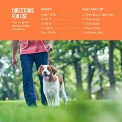 Synovi G4 Dog Joint Supplement Chews, 60-Count, For Dogs Of All Ages, Sizes And Breeds 18 Synovi G4 Dog Joint Supplement Chews, 60-Count, For Dogs Of All Ages, Sizes And Breeds -Zoo Shop 51duKdkksHL