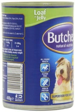 Butchers Dog Food Tripe Chicken Loaf 400 G (Pack Of 24) -Zoo Shop 51dyrsJEoIL