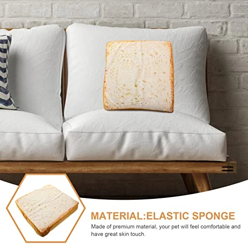 PATKAW Couch Pillows Couch Pillows Toast Bread Cushion Cat Bread Sleeping Bed Funny Food Bread Cat Bed Mattress Soft Cushion For Cats Dogs Sleeping Playing Resting Supplies Cat Blanket Cat Blanket 5 PATKAW Couch Pillows Couch Pillows Toast Bread Cushion Cat Bread Sleeping Bed Funny Food Bread Cat Bed Mattress Soft Cushion For Cats Dogs Sleeping Playing Resting Supplies Cat Blanket Cat Blanket - Image 3