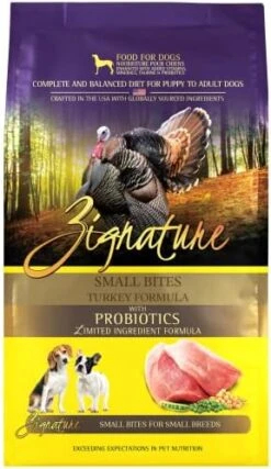 Zignature Trout & Salmon Limited Ingredient Formula Dry Dog Food Small Bites 4lb -Zoo Shop 51eNaeeU1EL. AC 1