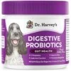 Dr. Harvey's Digestive Probiotic Soft Chews For Dogs, 7 Probiotics For Gut Health, Diarrhea And Bowel Support, Peanut Butter Flavor (90 Chews) -Zoo Shop 51eS08uPKsL