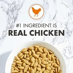 NUTRO WHOLESOME ESSENTIALS Adult Hairball Control Natural Dry Cat Food Farm-Raised Chicken & Brown Rice Recipe, 14 Lb. Bag -Zoo Shop 51eg2eLPtAL