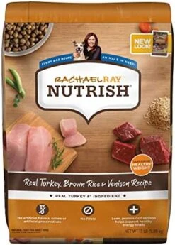 Rachael Ray Nutrish Dry Dog Food, Turkey, Brown Rice & Venison Recipe For Weight Management, 13 Pounds -Zoo Shop 51f5o0HZWYL. AC