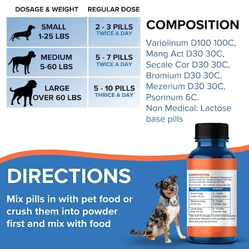 Demodectic Mange Relief For Dogs - All Natural Healthy Coat And Itch Relief For Puppy Mange, Canine Scabies And Walking Dandruff On Skin Pills 3 Demodectic Mange Relief For Dogs - All Natural Healthy Coat And Itch Relief For Puppy Mange, Canine Scabies And Walking Dandruff On Skin Pills
