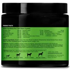 Pet Honesty Scoot Stopper - Digestion & Health Supplement For Dogs - Dog Anal Gland Support, Diarrhea & Bowel Support, Fiber & Probiotics (90 Ct) 16 Pet Honesty Scoot Stopper - Digestion & Health Supplement For Dogs - Dog Anal Gland Support, Diarrhea & Bowel Support, Fiber & Probiotics (90 Ct) -Zoo Shop 51fOrL49OxL